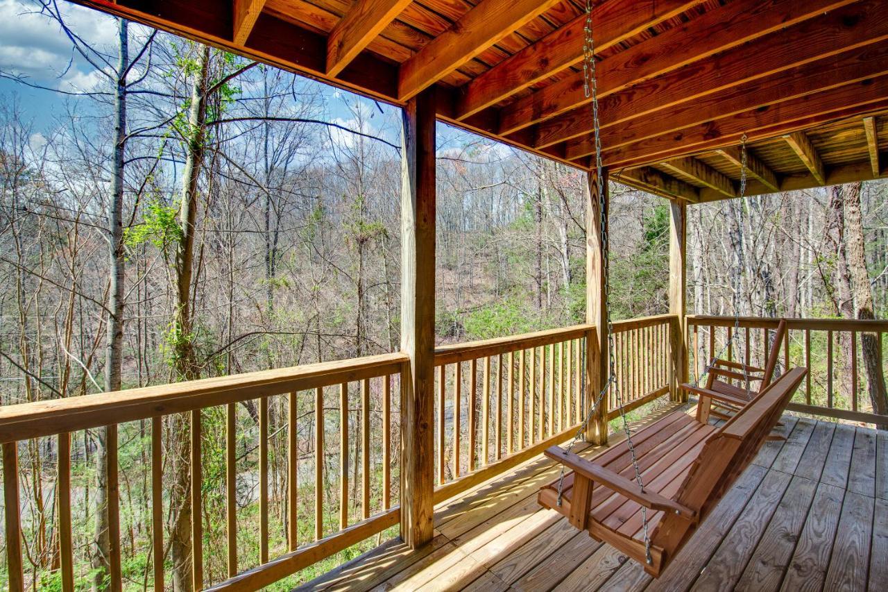 North Ridge Place Brand New Log Cabin With Hot Tub Great Location Sevierville Eksteriør billede